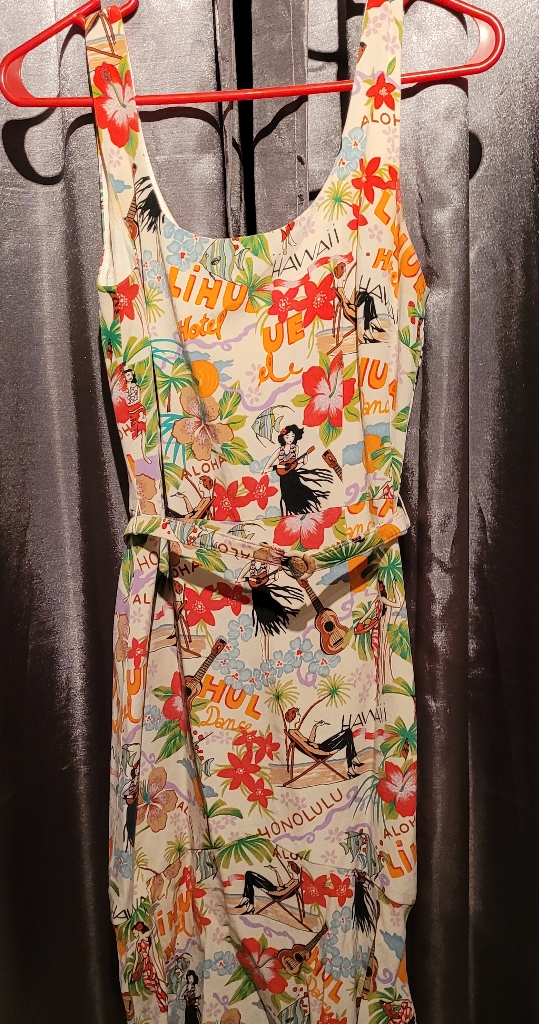 David Meister Hawaiian Dress
